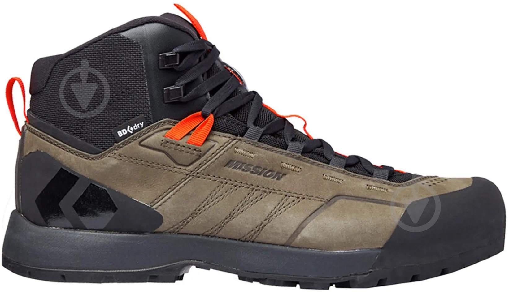 Черевики Black Diamond MISSION LTHR MD WP BD 5800269373 р.41,5 коричневий - фото 1