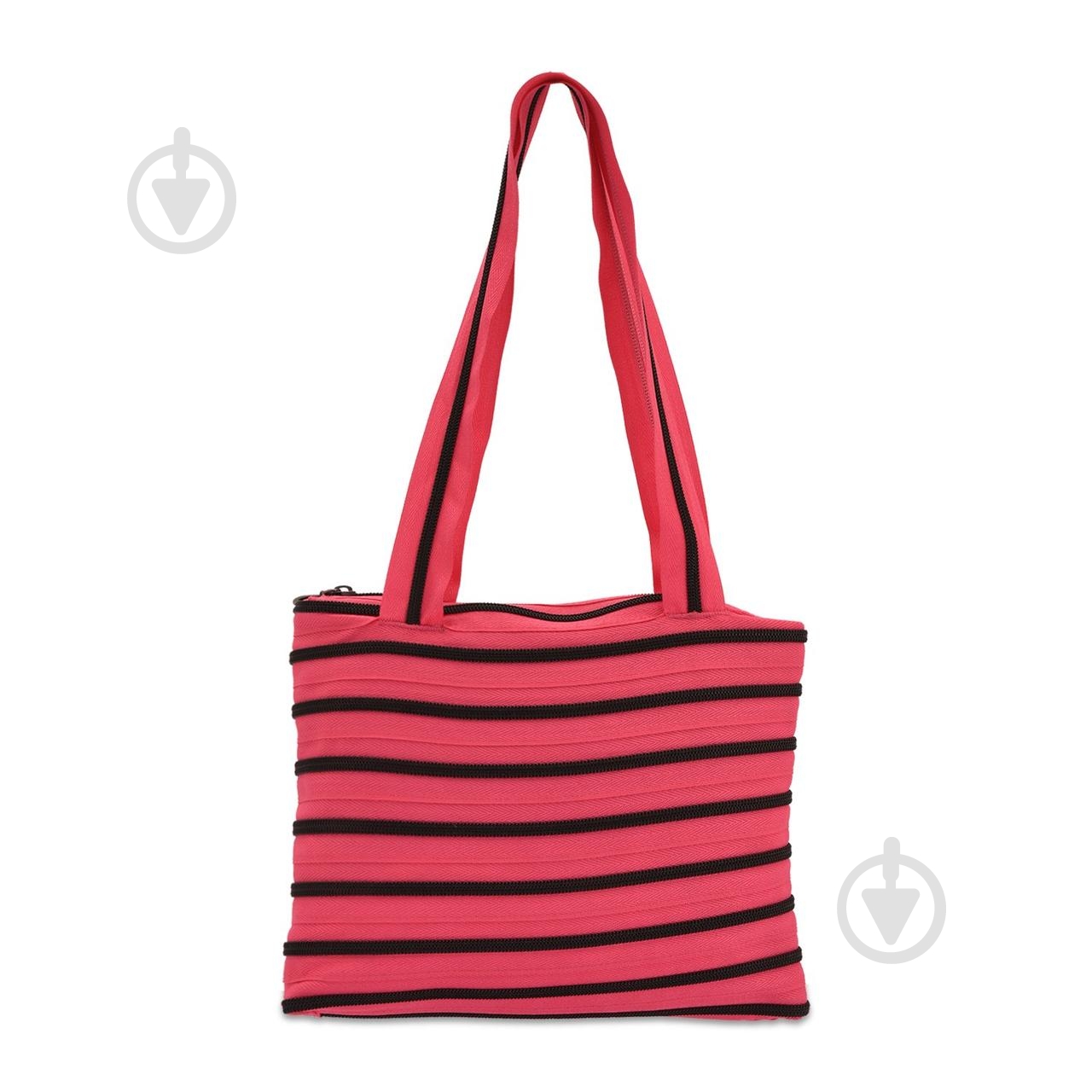 Сумка шкільна Zipit Monsters Tote/Beach Pink Begonia&Black Teeth - фото 4