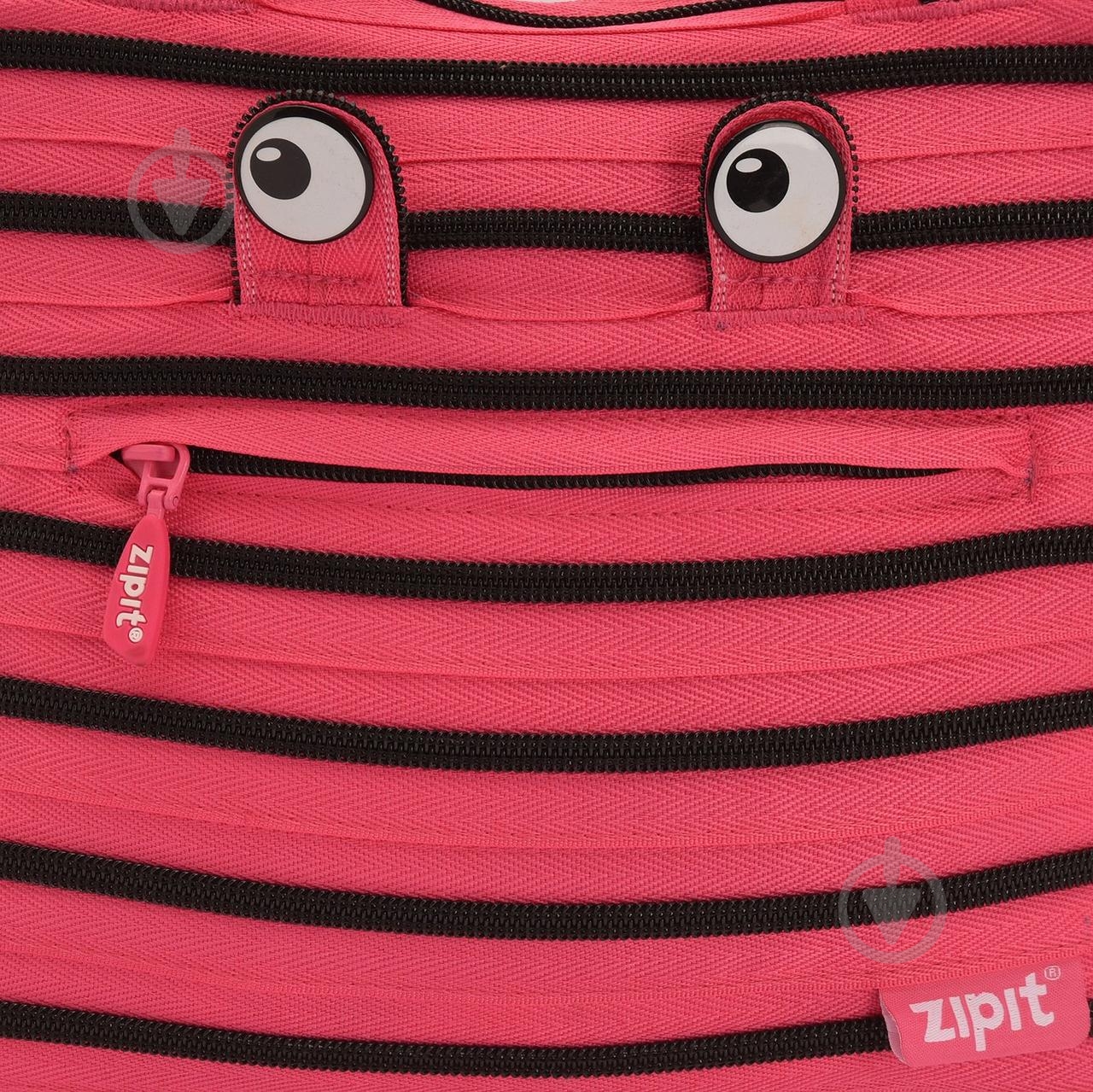 Сумка шкільна Zipit Monsters Tote/Beach Pink Begonia&Black Teeth - фото 6