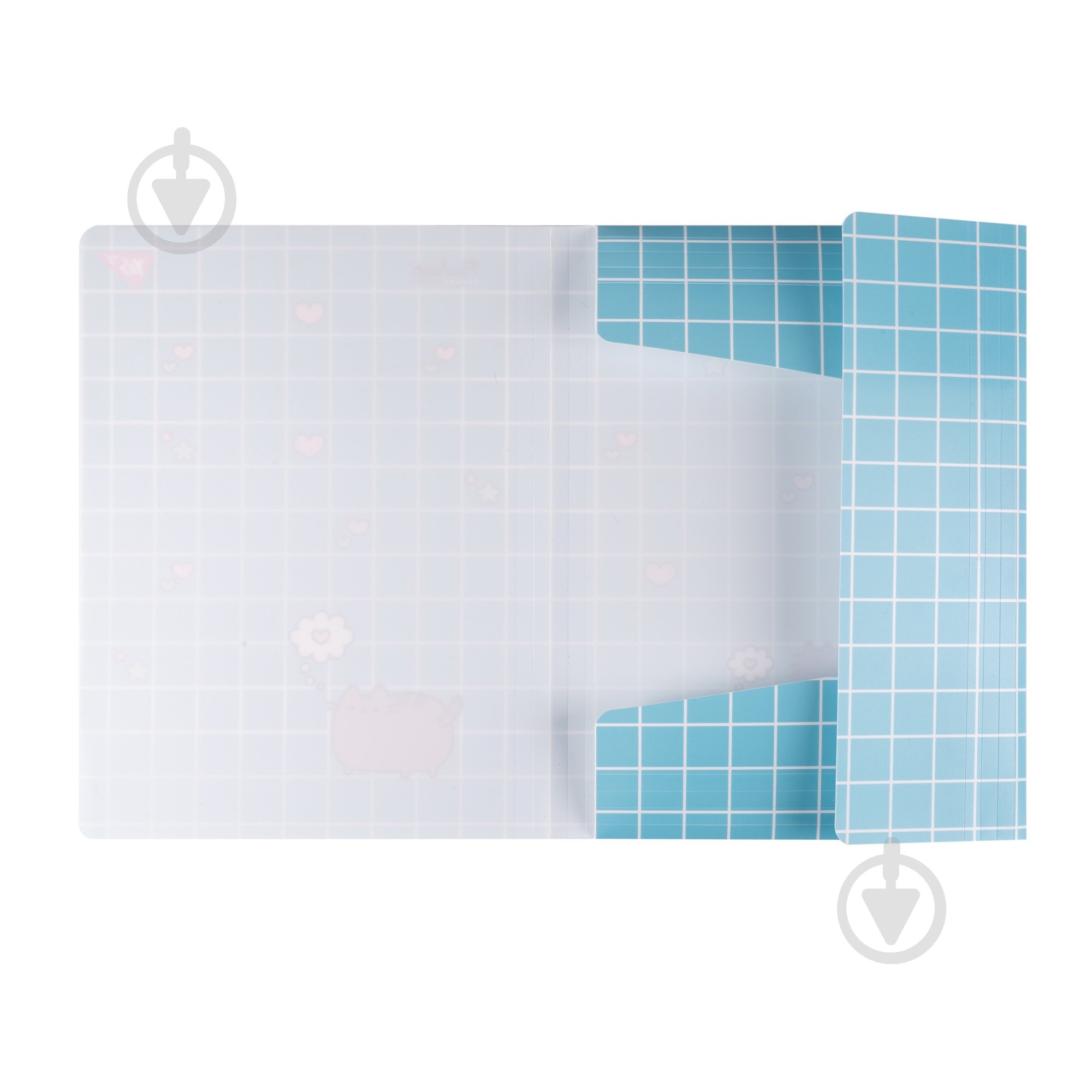 Папка на резинке Pusheen Hearts A4 YES 492215 - фото 2 Папка на резинке Pusheen Hearts A4 YES 492215 - фото 2