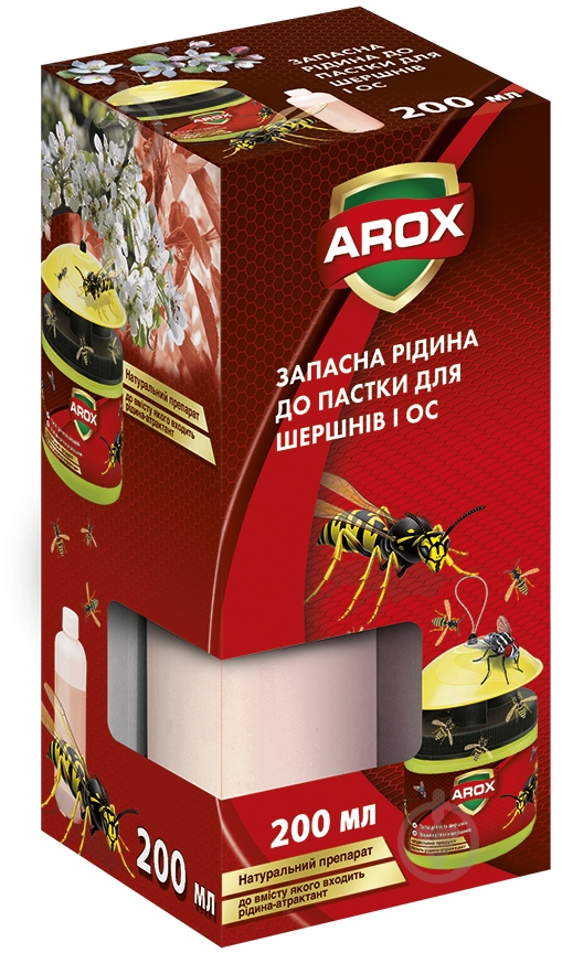 Жидкость AROX для ловушки ос и шершней 200мл - фото 1