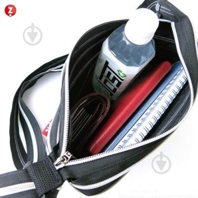 Сумка школьная Zipit Premium Tote/Beach Black&Rainbow Teeth - фото 4