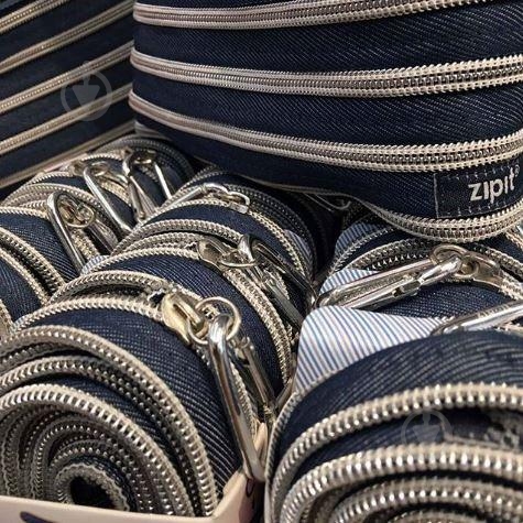 Сумка школьная Zipit Premium Tote/Beach Black&Rainbow Teeth - фото 9