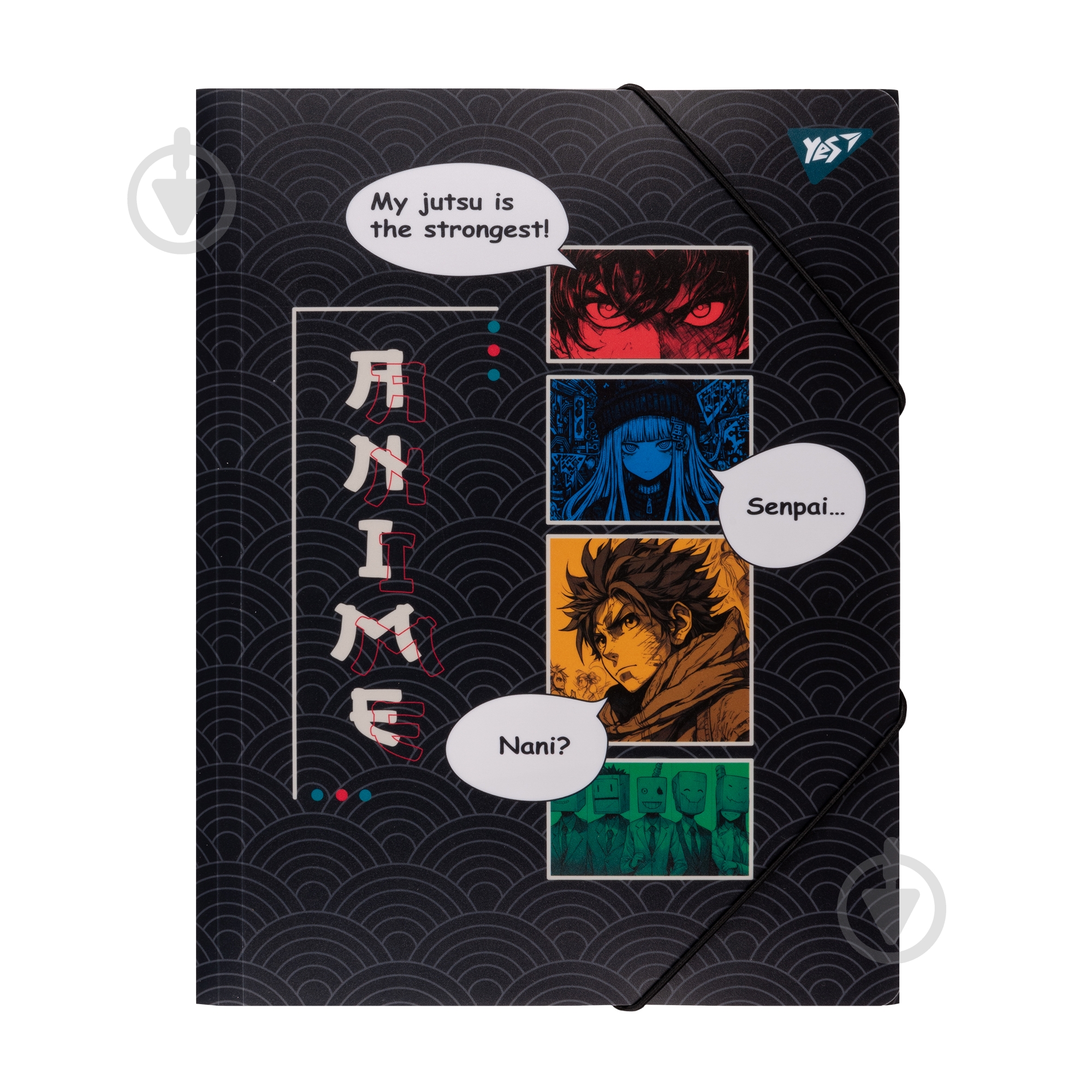 Папка на резинке Anime A4 YES 492217 - фото 1