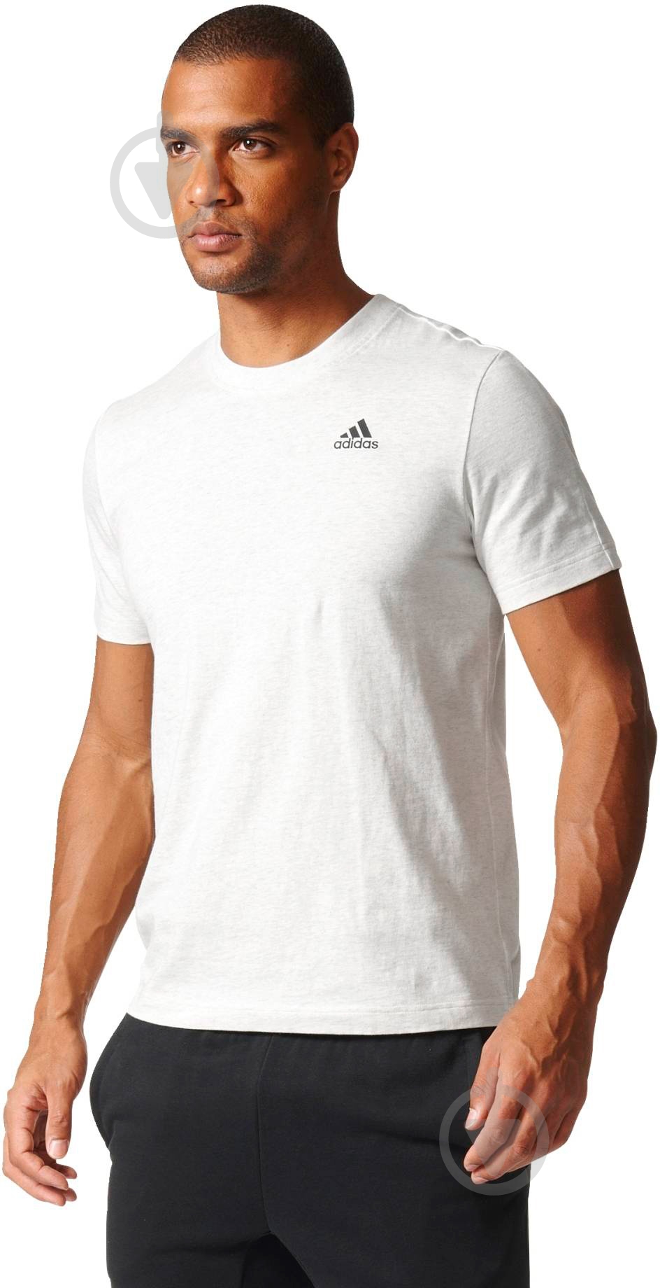 Футболка Adidas Essentials Base B47356 р.L белый - фото 2 Футболка Adidas Essentials Base B47356 р.L белый - фото 2