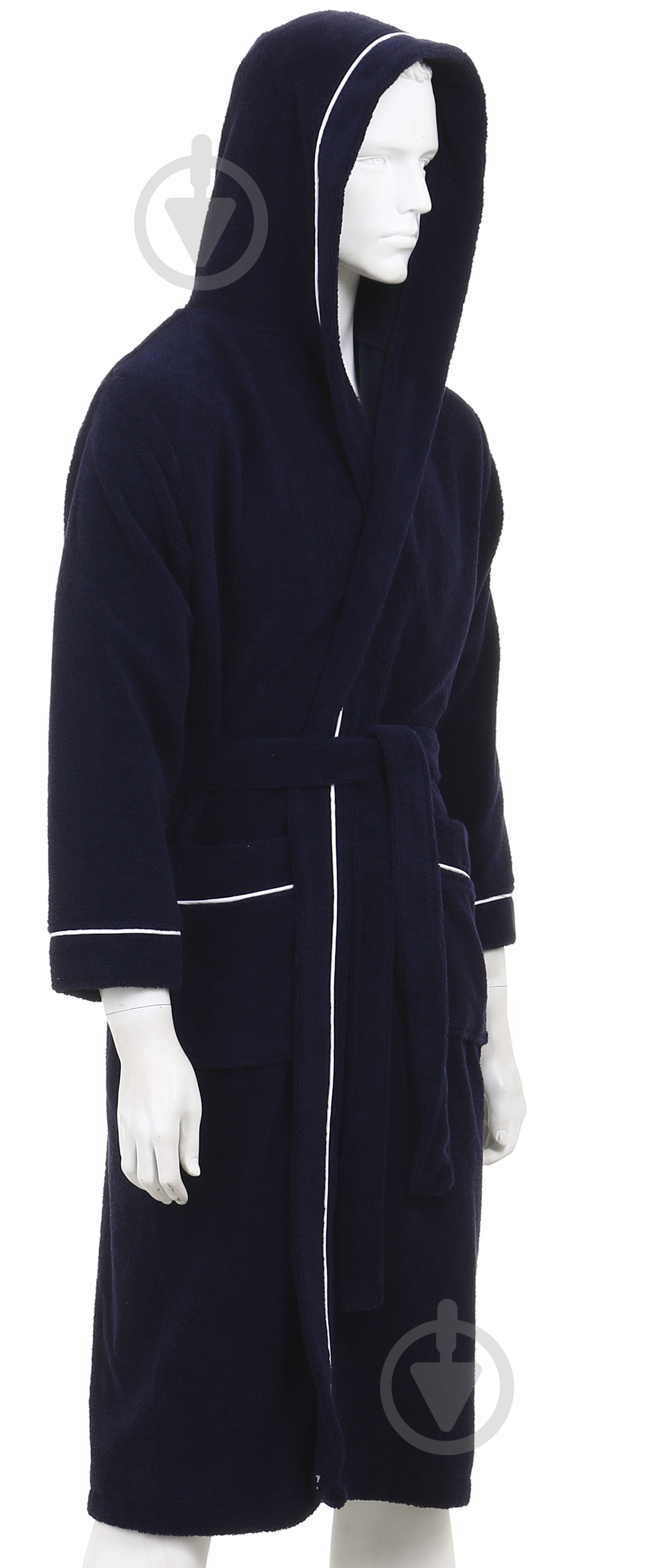 Халат мужской Durutex Triga р. S синий - фото 4 Халат мужской Durutex Triga р. S синий - фото 4