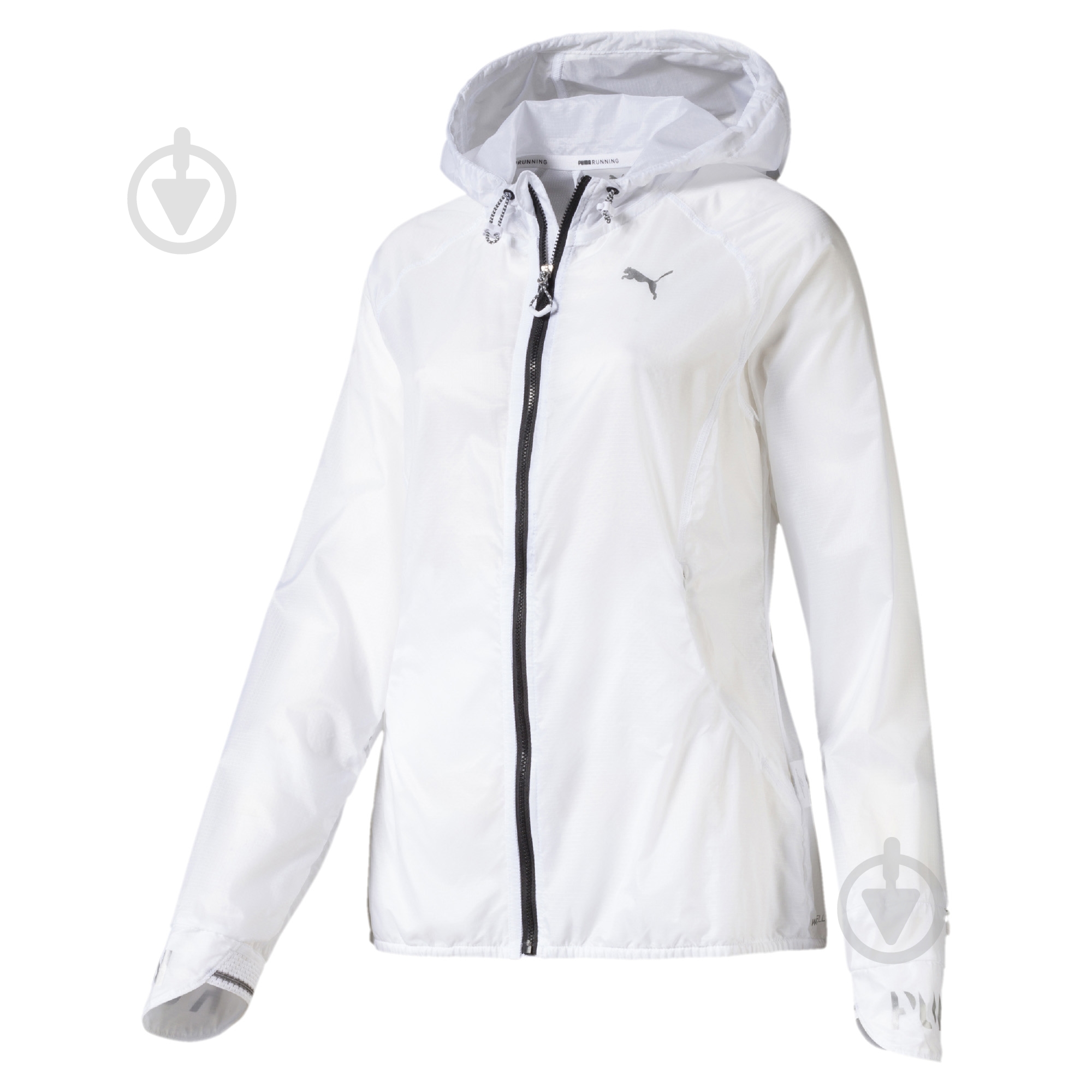 Ветровка женская Puma Get Fast Jacket 51824901 р.M белая - фото 1