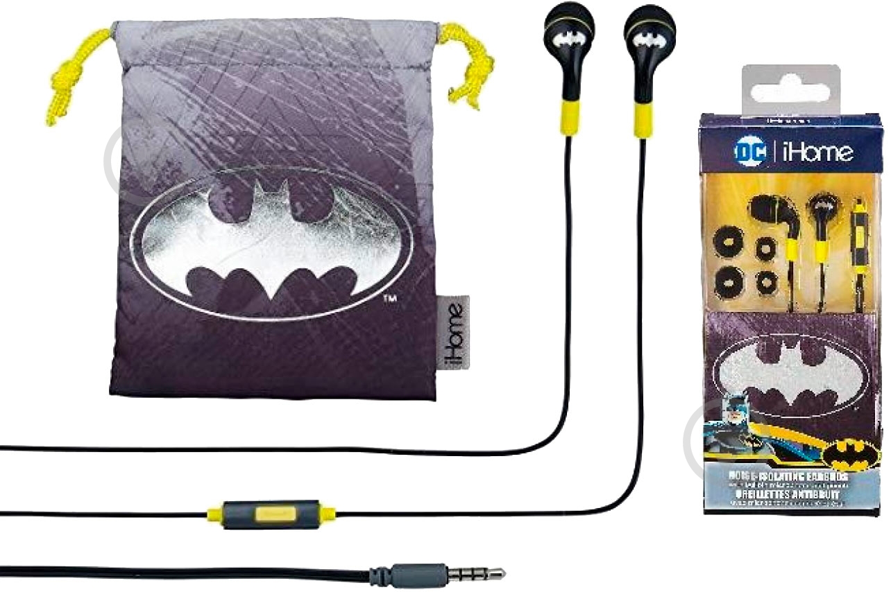 Навушники eKids Warner Bros Batman black (RI-M15BM.FXV7) - фото 2