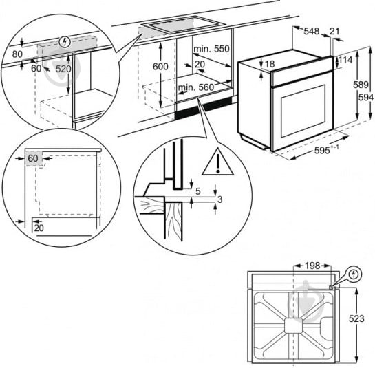 Духовой шкаф Electrolux CrispSteam OPEC5531X - фото 6