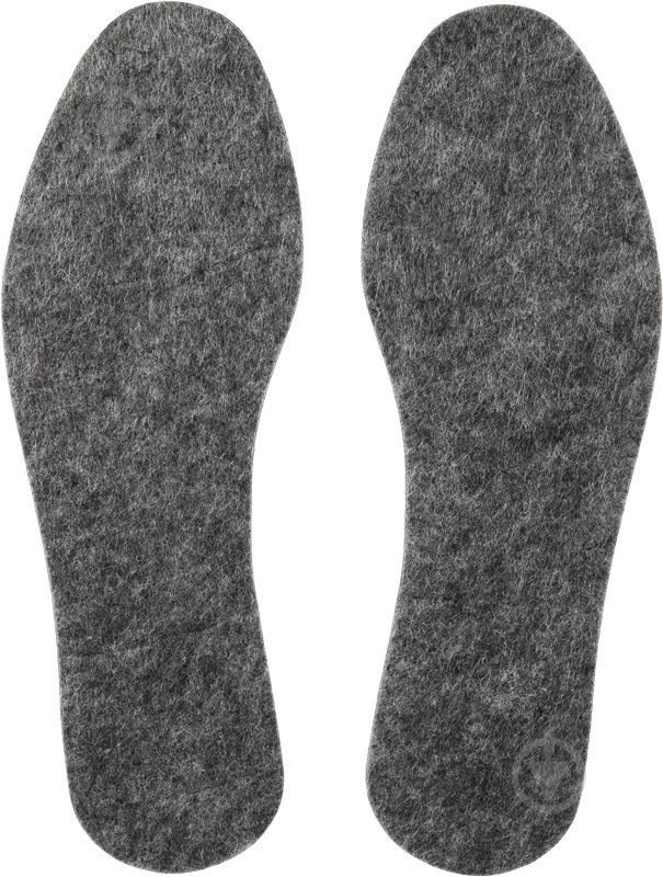 Устілки для взуття з повсті і фольги Comfort Textile Group р.44 темно-сірий - фото 1
