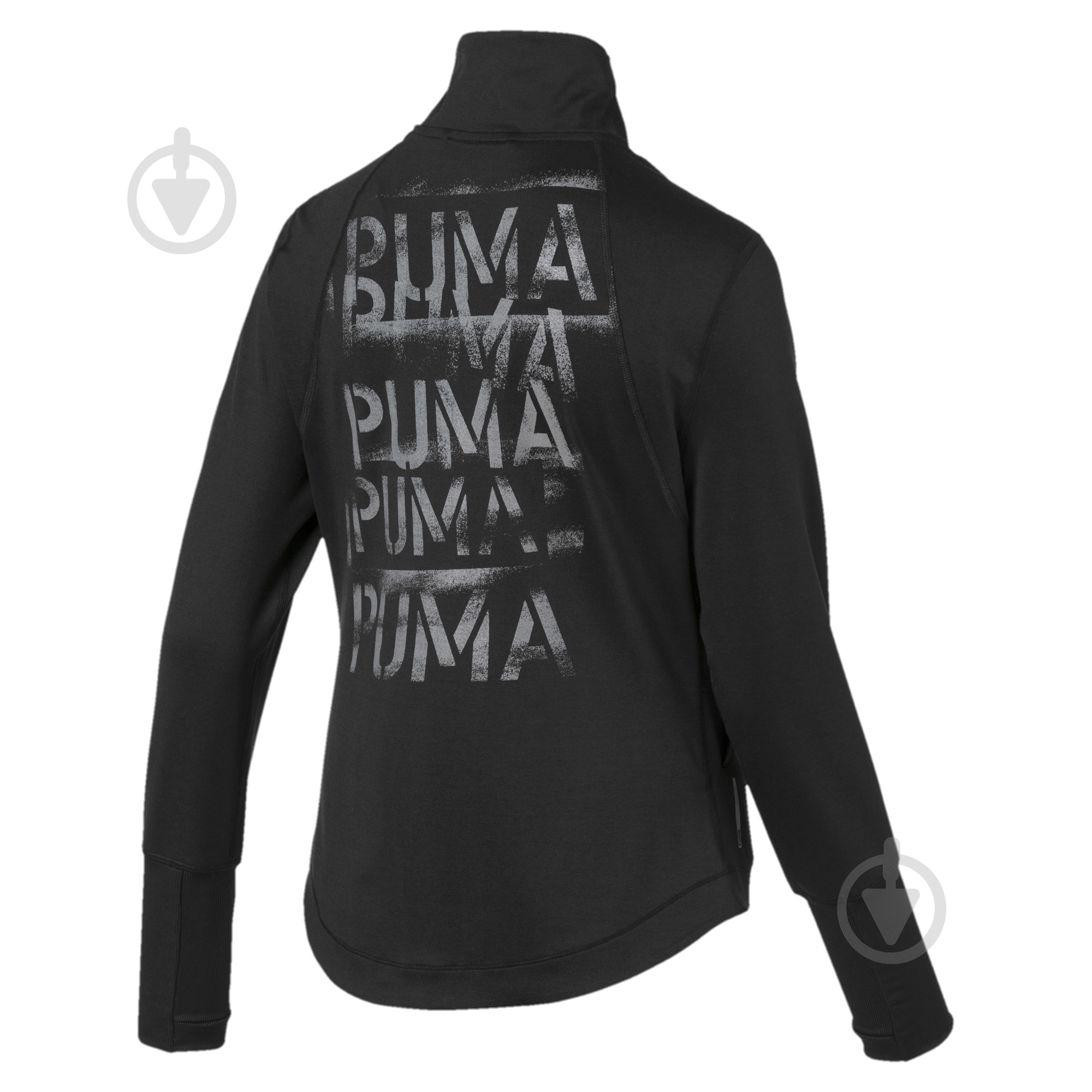 Ветровка женская Puma Studio Knit Jacket 51827703 р.M черная - фото 2
