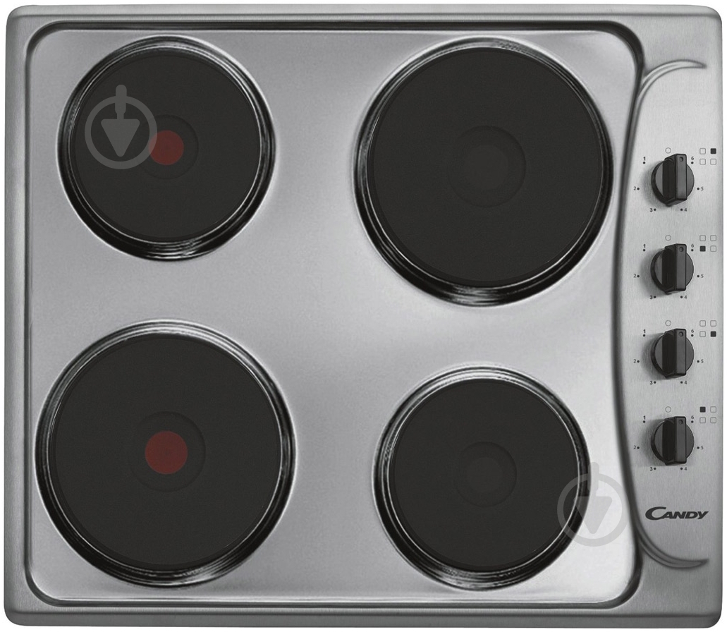 Варильна поверхня електрична Candy PLE 64 X - фото 1