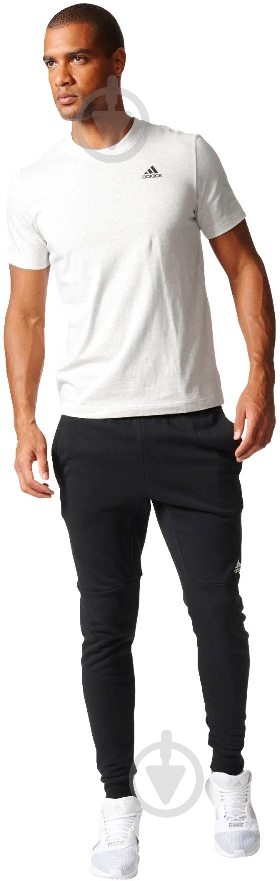 Футболка Adidas Essentials Base B47356 р.M белый - фото 4