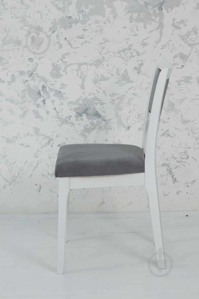 Стул обеденный Фиеста серый/белый - фото 3