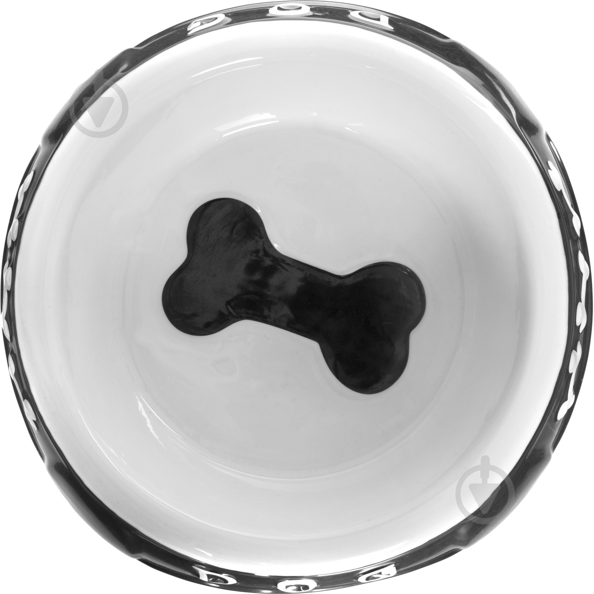 Миска Karlie с узорами костей D17 см 800 мл - фото 2 Миска Karlie с узорами костей D17 см 800 мл - фото 2