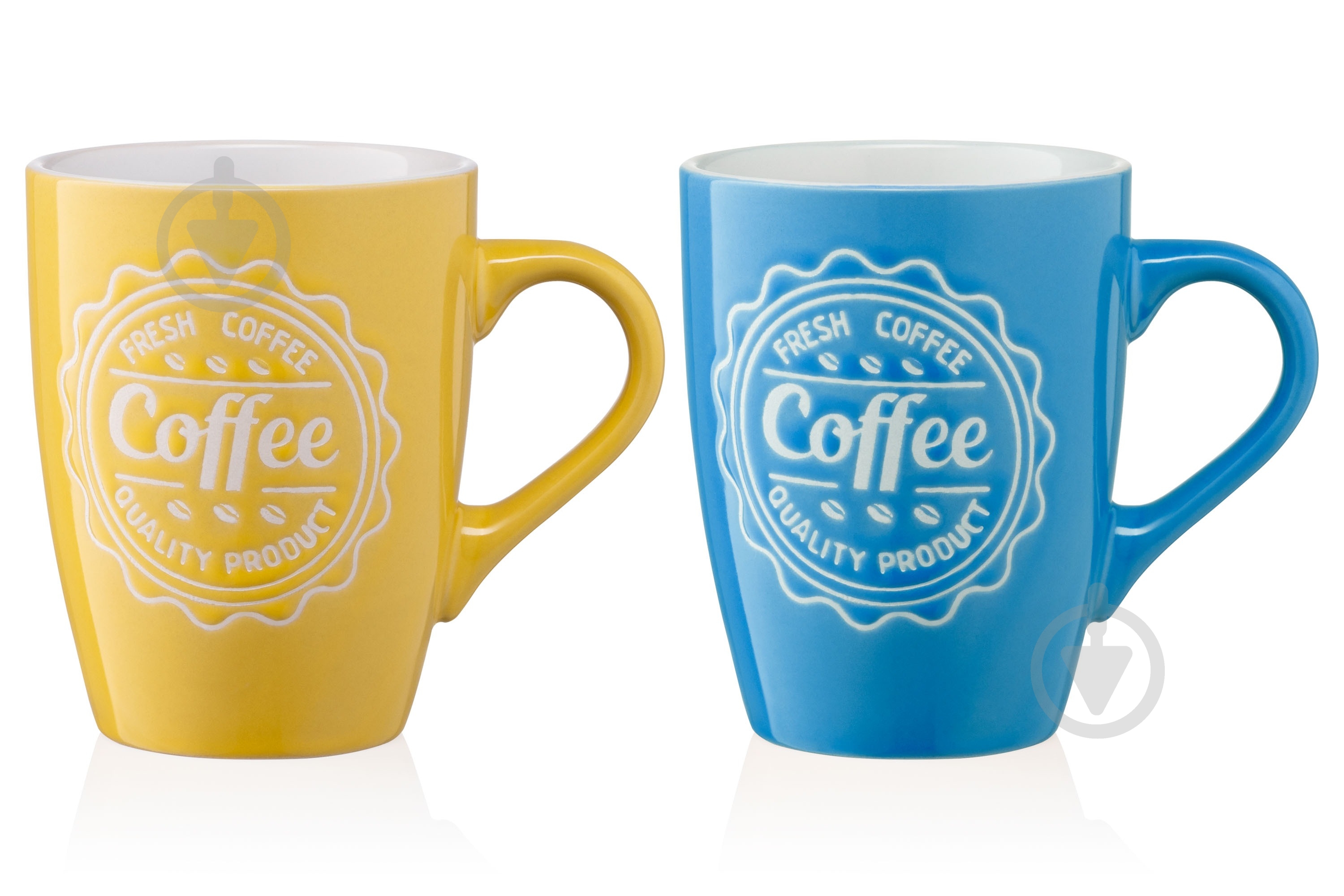 Чашка Ardesto Coffee 330 мл синяя AR3469BL - фото 4