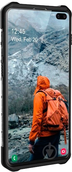Чехол UAG для Samsung Galaxy S10 Plus Plasma Ash (211353113131) - фото 5