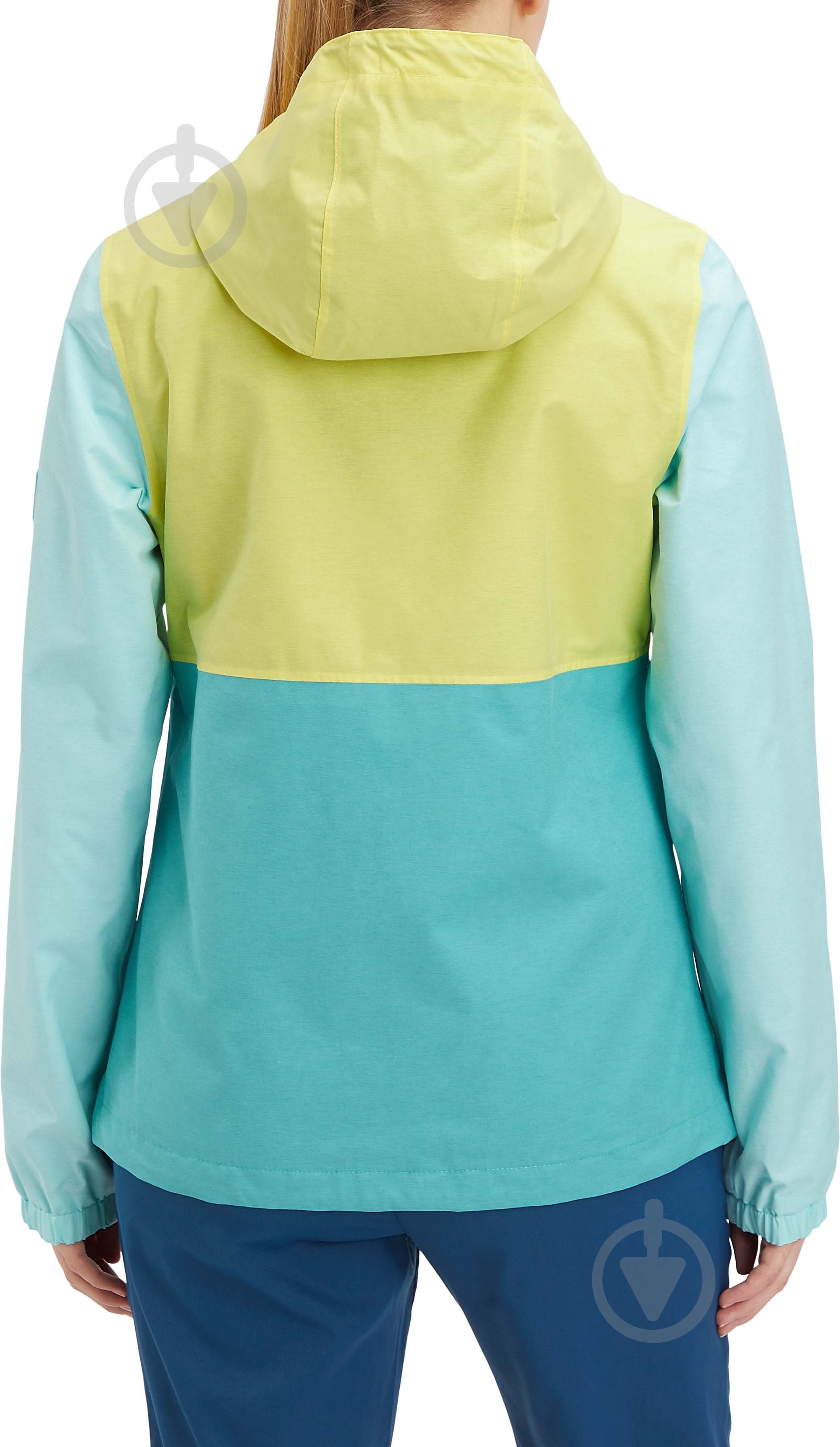 Куртка жіноча демісезонна McKinley Cady W 411642-908191 р.S жовта із блакитним - фото 4 Куртка жіноча демісезонна McKinley Cady W 411642-908191 р.S жовта із блакитним - фото 4