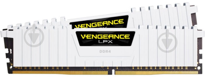 Оперативная память Corsair DDR4 SDRAM 16 GB (2x8GB) 3200 MHz (CMK16GX4M2E3200C16W) Vengeance LPX White - фото 1 Оперативная память Corsair DDR4 SDRAM 16 GB (2x8GB) 3200 MHz (CMK16GX4M2E3200C16W) Vengeance LPX White - фото 1
