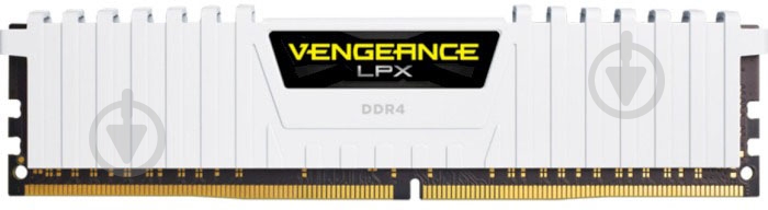 Оперативная память Corsair DDR4 SDRAM 16 GB (2x8GB) 3200 MHz (CMK16GX4M2E3200C16W) Vengeance LPX White - фото 3 Оперативная память Corsair DDR4 SDRAM 16 GB (2x8GB) 3200 MHz (CMK16GX4M2E3200C16W) Vengeance LPX White - фото 3