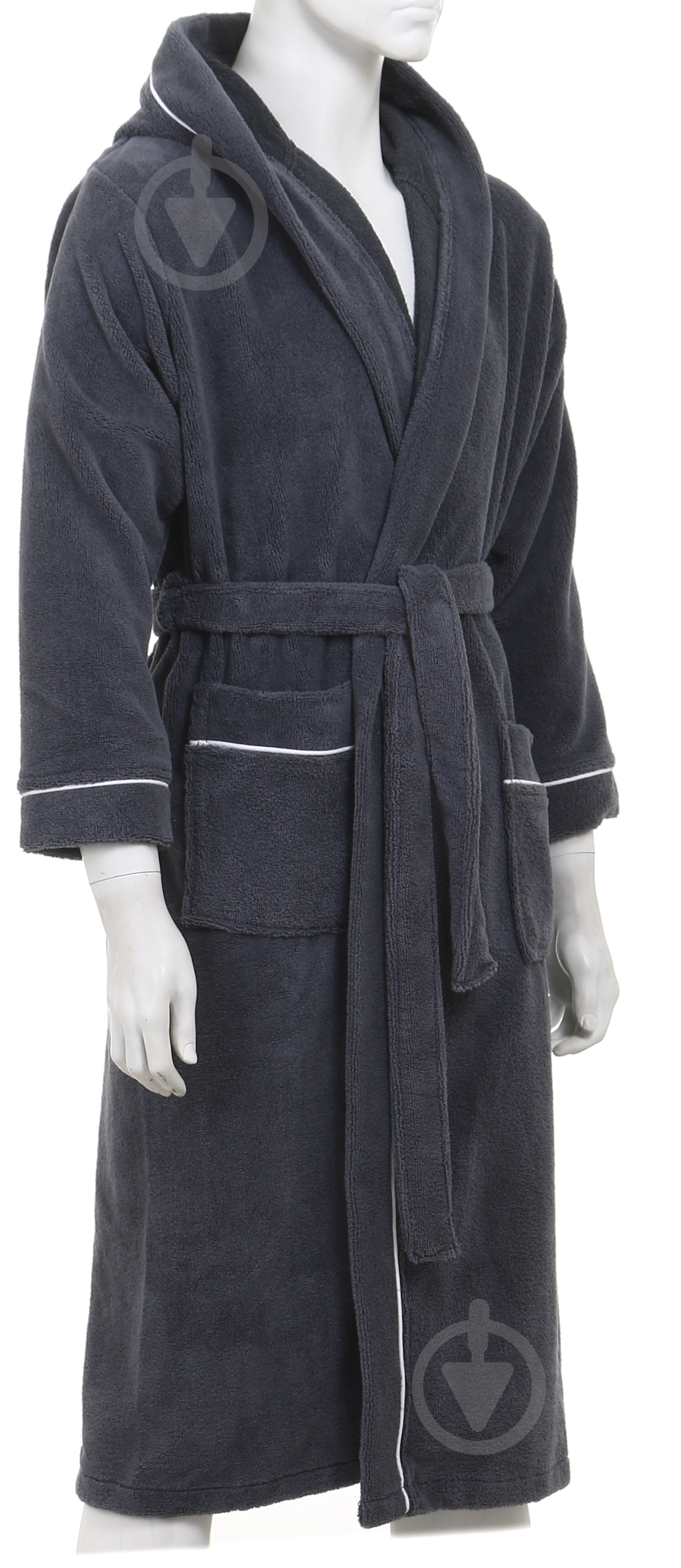 Халат чоловічий Durutex Triga р. S сірий - фото 2