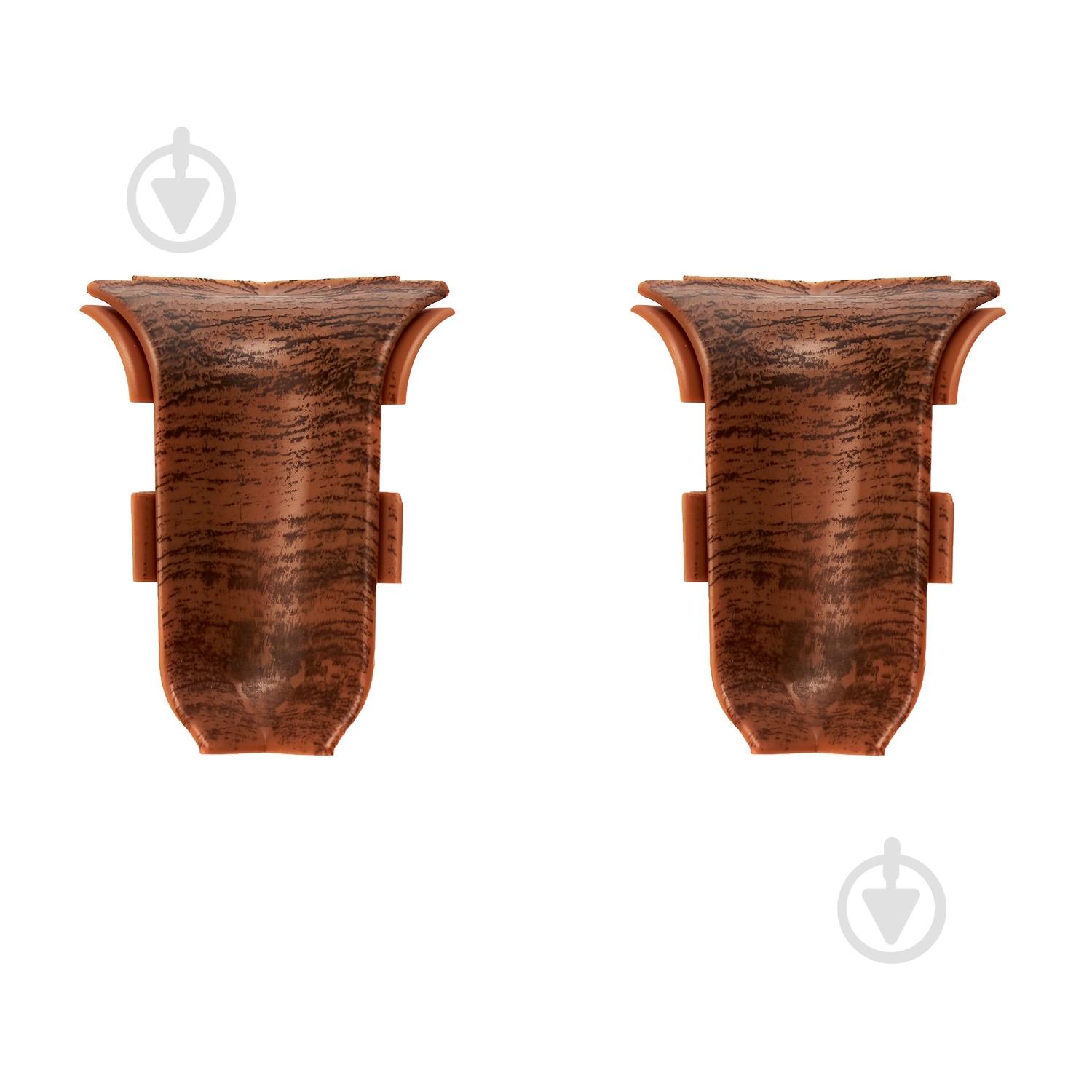 Комплект углов внутренних SAN DECOR 122/222 дуб темный - фото 1