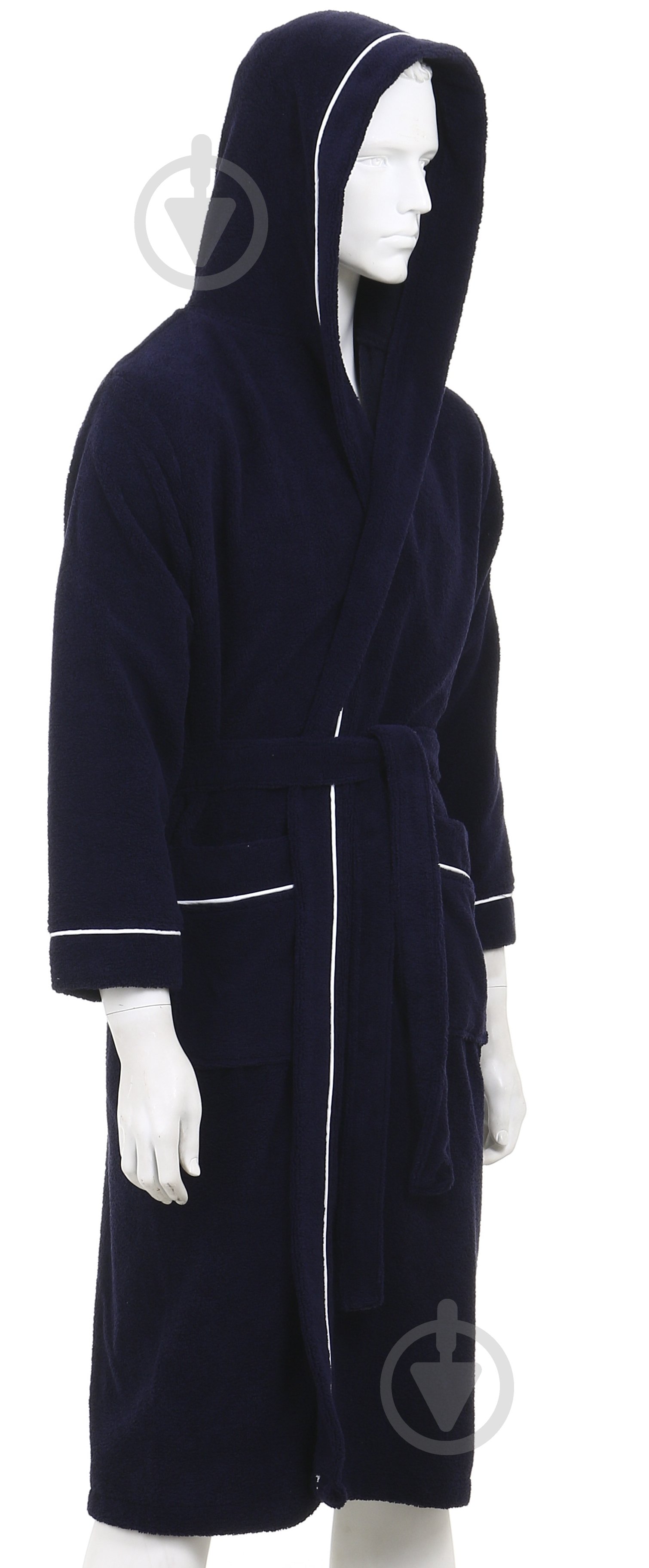 Халат мужской Durutex Triga р. M синий - фото 3 Халат мужской Durutex Triga р. M синий - фото 3