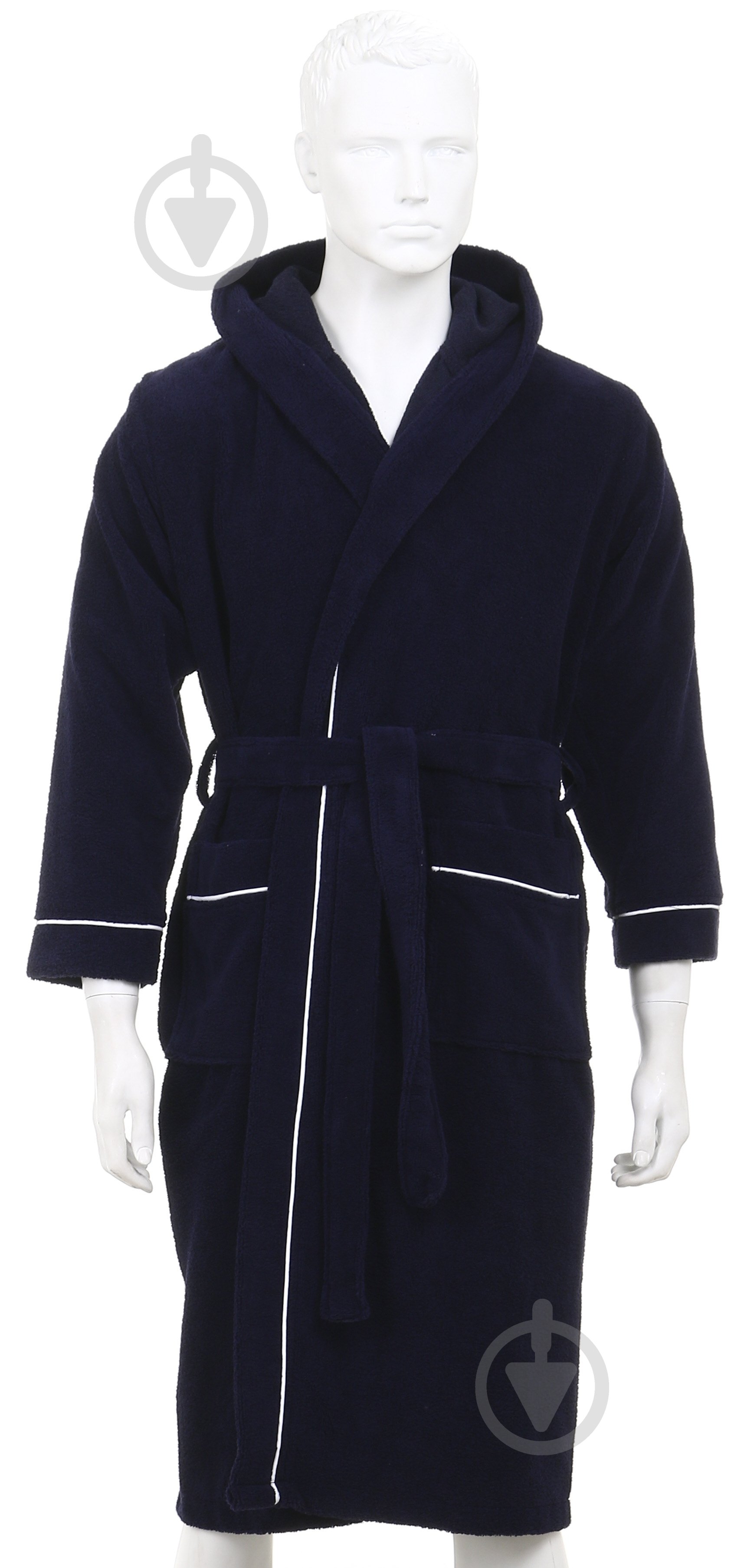 Халат мужской Durutex Triga р. M синий - фото 5 Халат мужской Durutex Triga р. M синий - фото 5