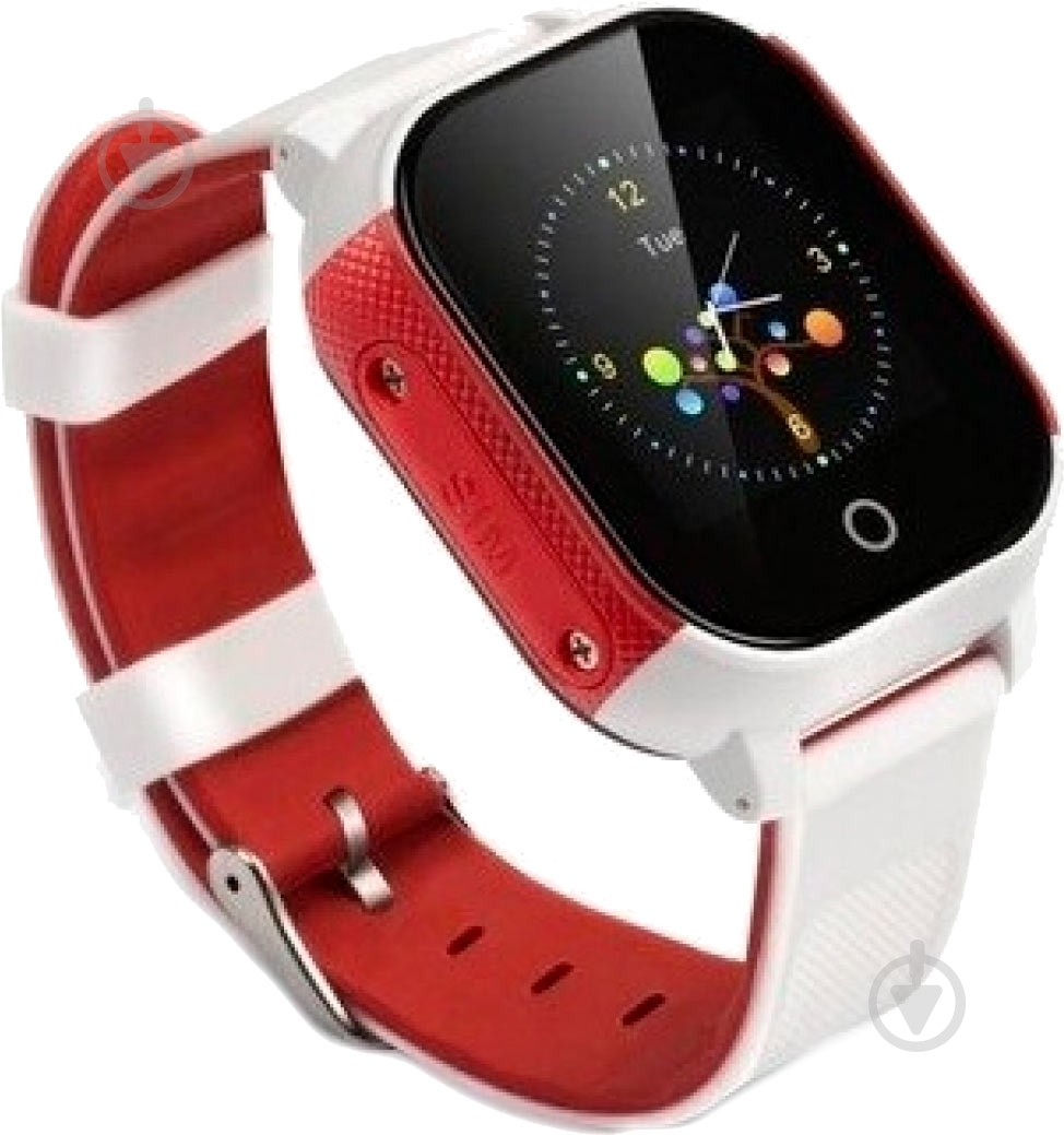 Смарт-часы GoGPSme white/red (K23WHRD) - фото 1 Смарт-часы GoGPSme white/red (K23WHRD) - фото 1