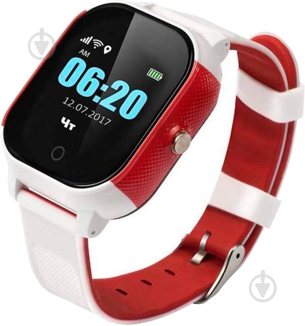 Смарт-часы GoGPSme white/red (K23WHRD) - фото 2 Смарт-часы GoGPSme white/red (K23WHRD) - фото 2