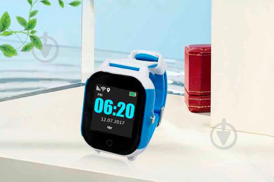 Смарт-годинник GoGPSme blue (K23BLWH) - фото 3