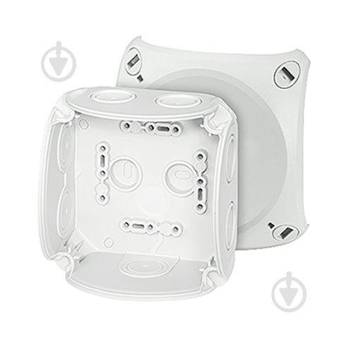 Коробка распределительная с крышкой DK 0400 GZ полипропилен DK 0400 GZ - фото 1 Коробка распределительная с крышкой DK 0400 GZ полипропилен DK 0400 GZ - фото 1