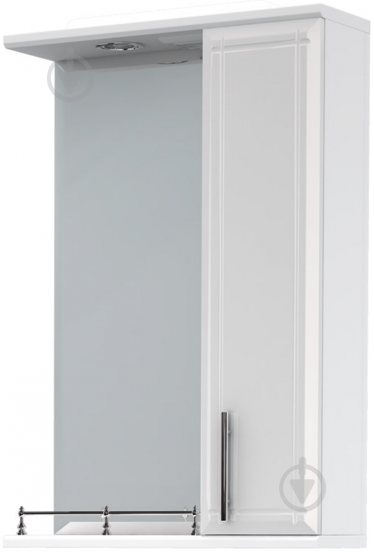 Зеркало со шкафчиком Vankor Deco 55х70 шкафчик справа - фото 1