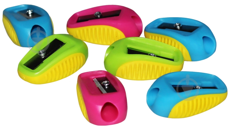 Точилка Soft Ergonomic Nugget 2 шт. цвет в ассортименте 4819 CLASS - фото 1 Точилка Soft Ergonomic Nugget 2 шт. цвет в ассортименте 4819 CLASS - фото 1