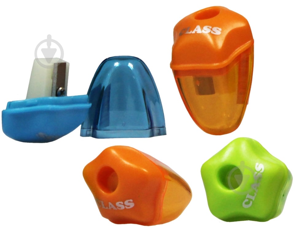 Точилка с контейнером Star цвет в ассортименте 4821 CLASS - фото 1 Точилка с контейнером Star цвет в ассортименте 4821 CLASS - фото 1