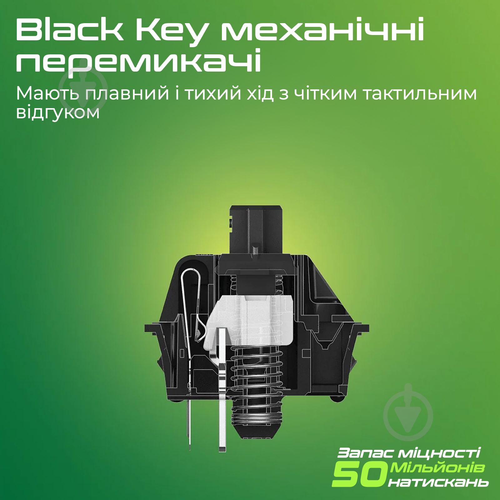 Клавіатура ігрова Vertux (tungsten.black) Tungsten USB black - фото 2 Клавіатура ігрова Vertux (tungsten.black) Tungsten USB black - фото 2