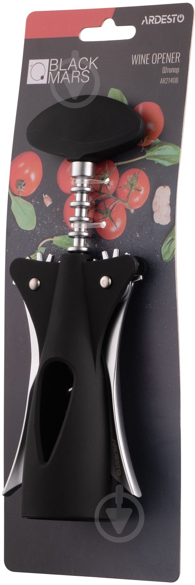 Штопор Ardesto Black Mars 19,5 см черный AR2140B - фото 3