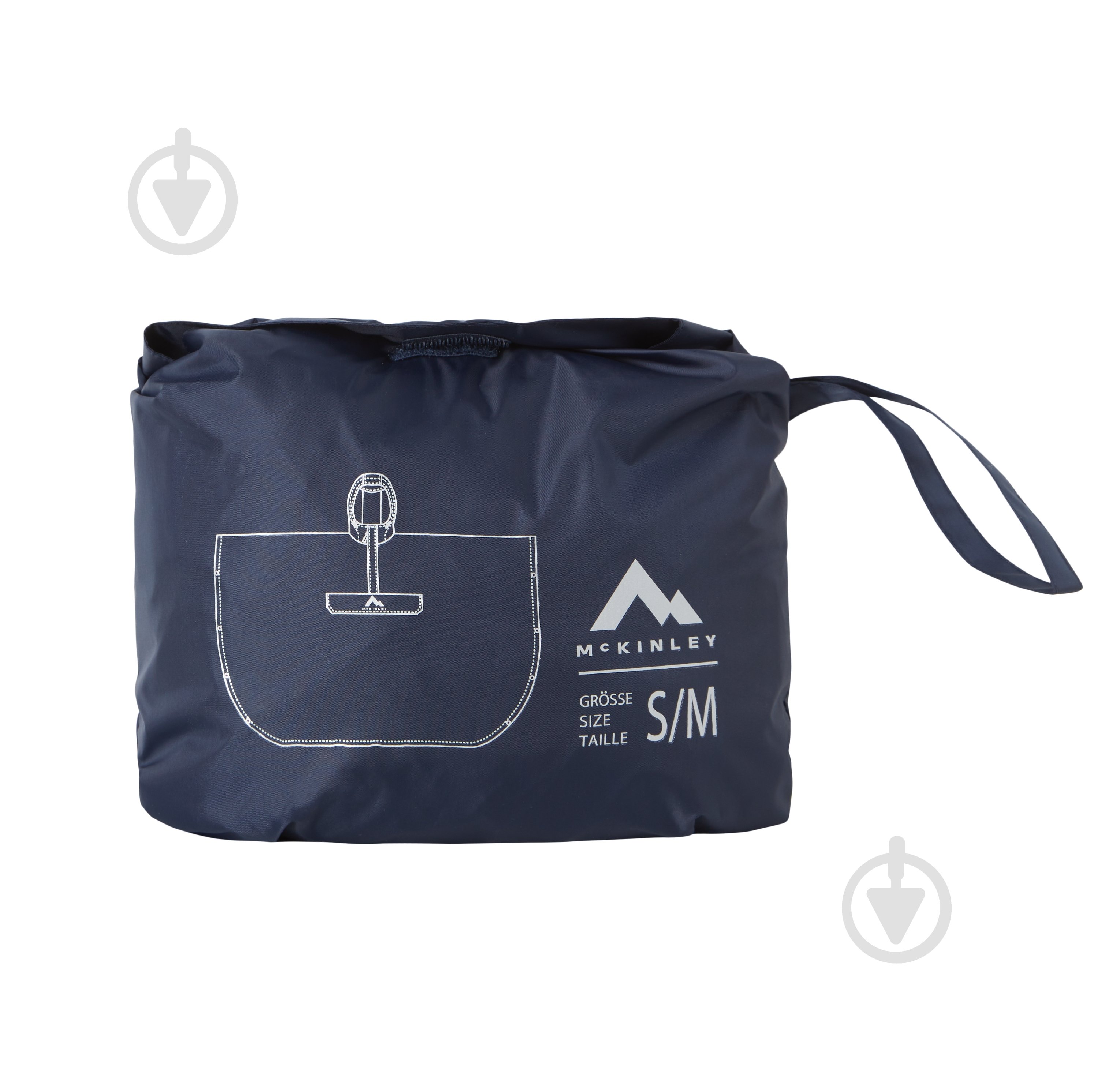 Куртка демисезонная McKinley Lambaol II ux 285968-519 р.S-M синяя - фото 7 Куртка демисезонная McKinley Lambaol II ux 285968-519 р.S-M синяя - фото 7