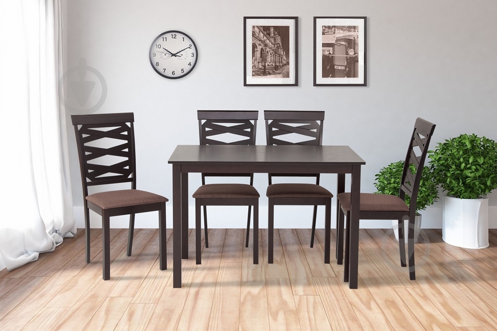 Комплект мебели Бруклин венге шоколад - фото 5