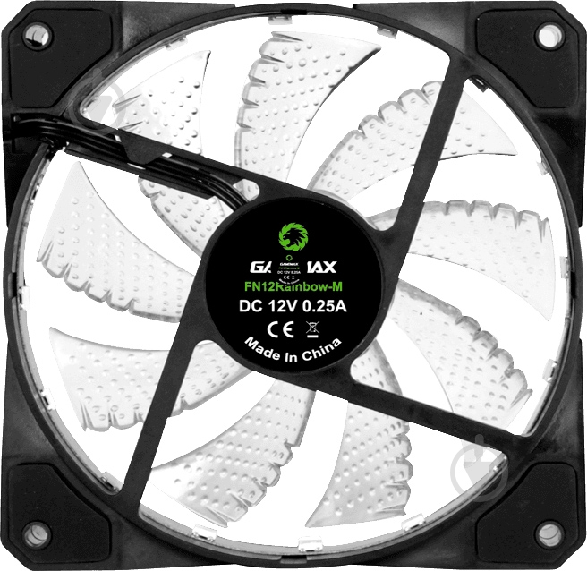 Корпусный кулер GameMax FN-12Rainbow-M - фото 3 Корпусный кулер GameMax FN-12Rainbow-M - фото 3