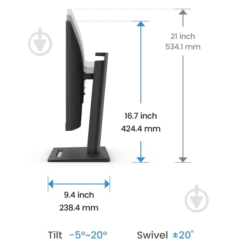 Монитор BenQ 27" (GW2790T) - фото 8