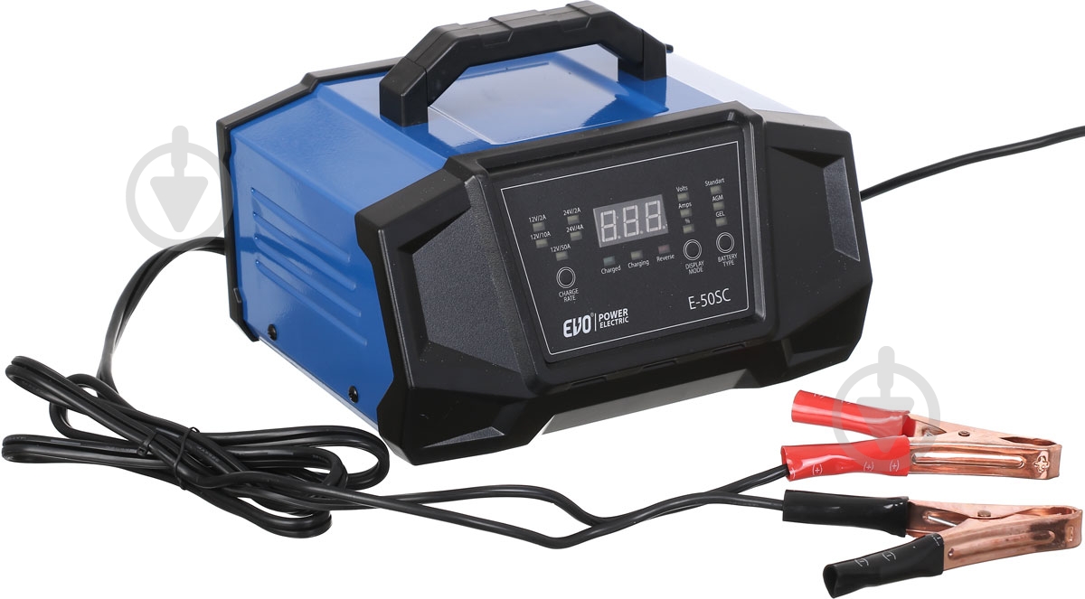 Пускозарядное устройство EVO power electric інтелектуальний E-50SC 2 А - фото 1