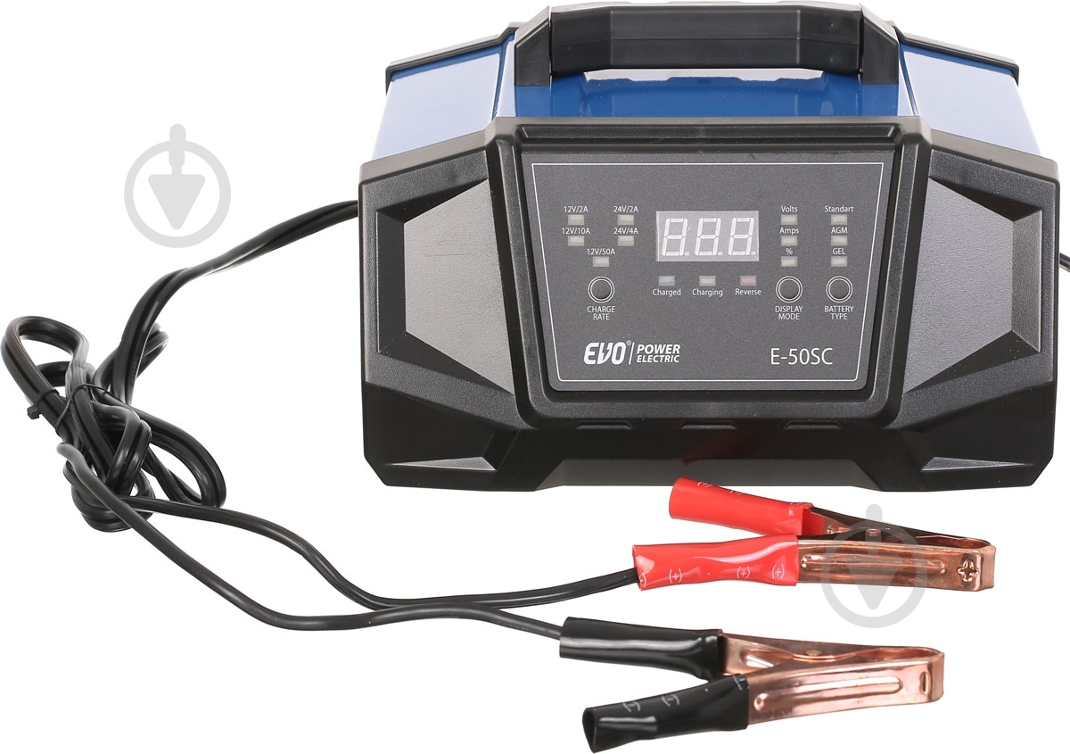 Пускозарядное устройство EVO power electric інтелектуальний E-50SC 2 А - фото 2