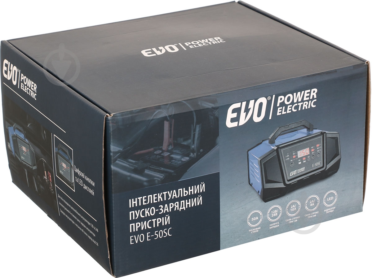Пускозарядное устройство EVO power electric інтелектуальний E-50SC 2 А - фото 5