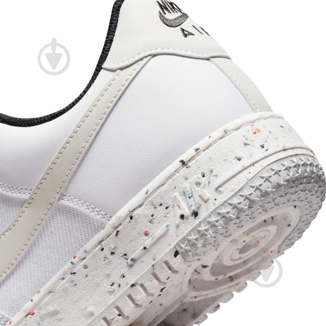 Кроссовки мужские демисезонные Nike AIR FORCE 1 DH8083-100 р.46 белые - фото 7