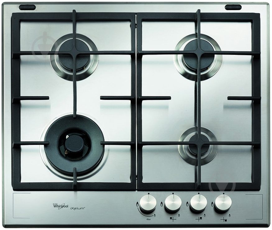 Варочная поверхность газовая Whirlpool GMA 6422 IXL - фото 1 Варочная поверхность газовая Whirlpool GMA 6422 IXL - фото 1