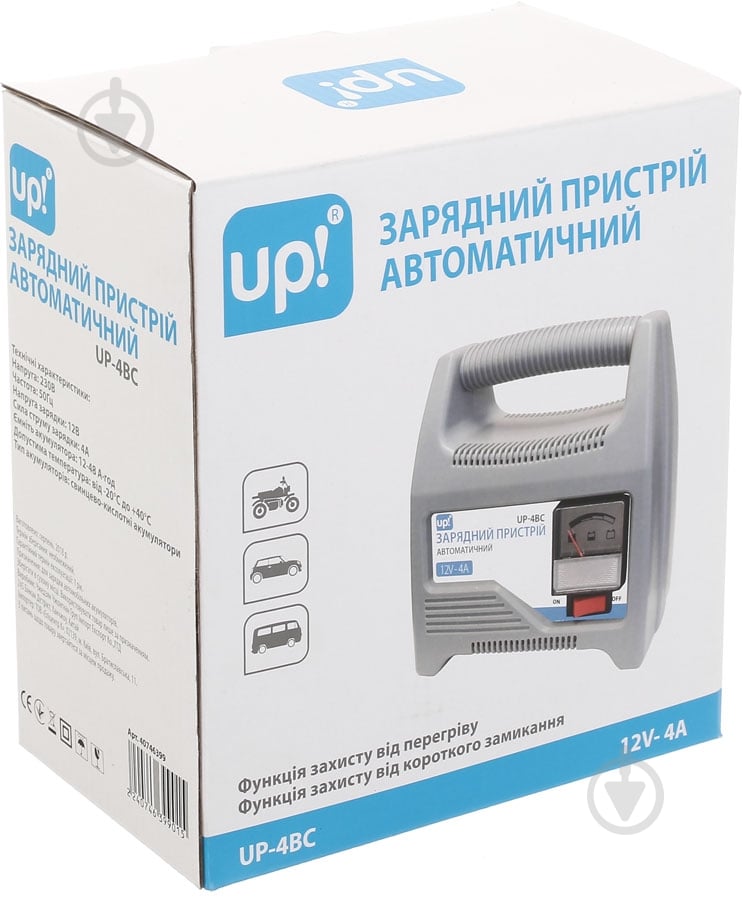 Автомобильное зарядное устройство UP! (Underprice) UP-4BC - фото 6 Автомобильное зарядное устройство UP! (Underprice) UP-4BC - фото 6