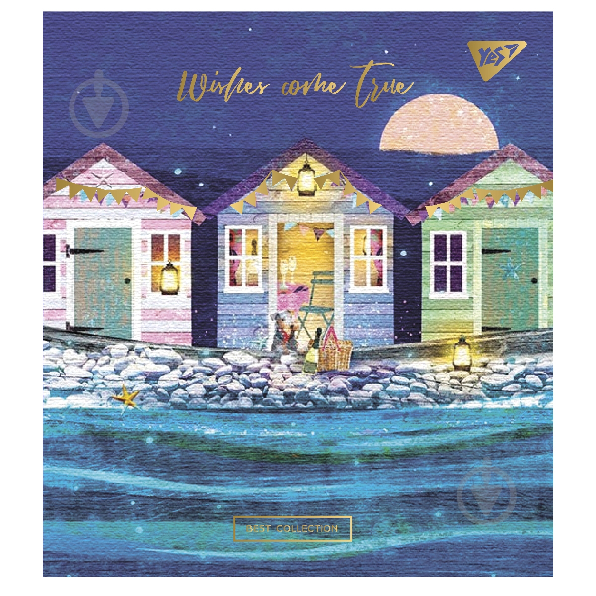 Зошит шкільний А5 48 лінійка Wishes come true YES - фото 1