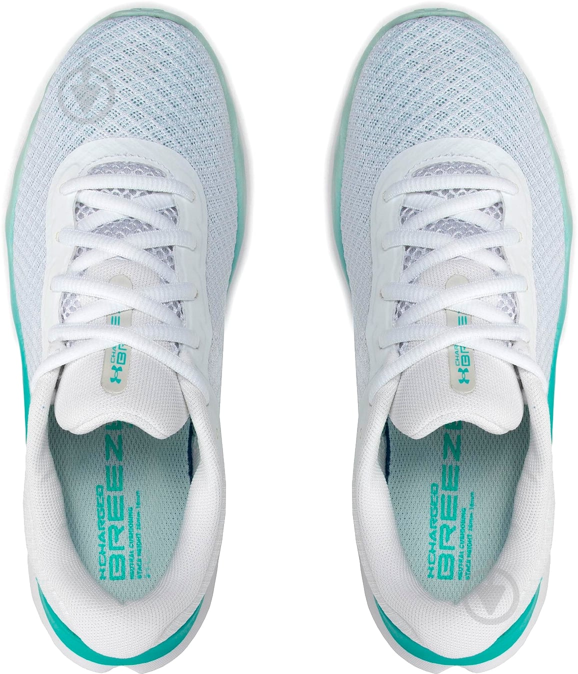 Кроссовки женские Under Armour UA CHARGED BREEZE 3025130-102 р.41 белые - фото 6