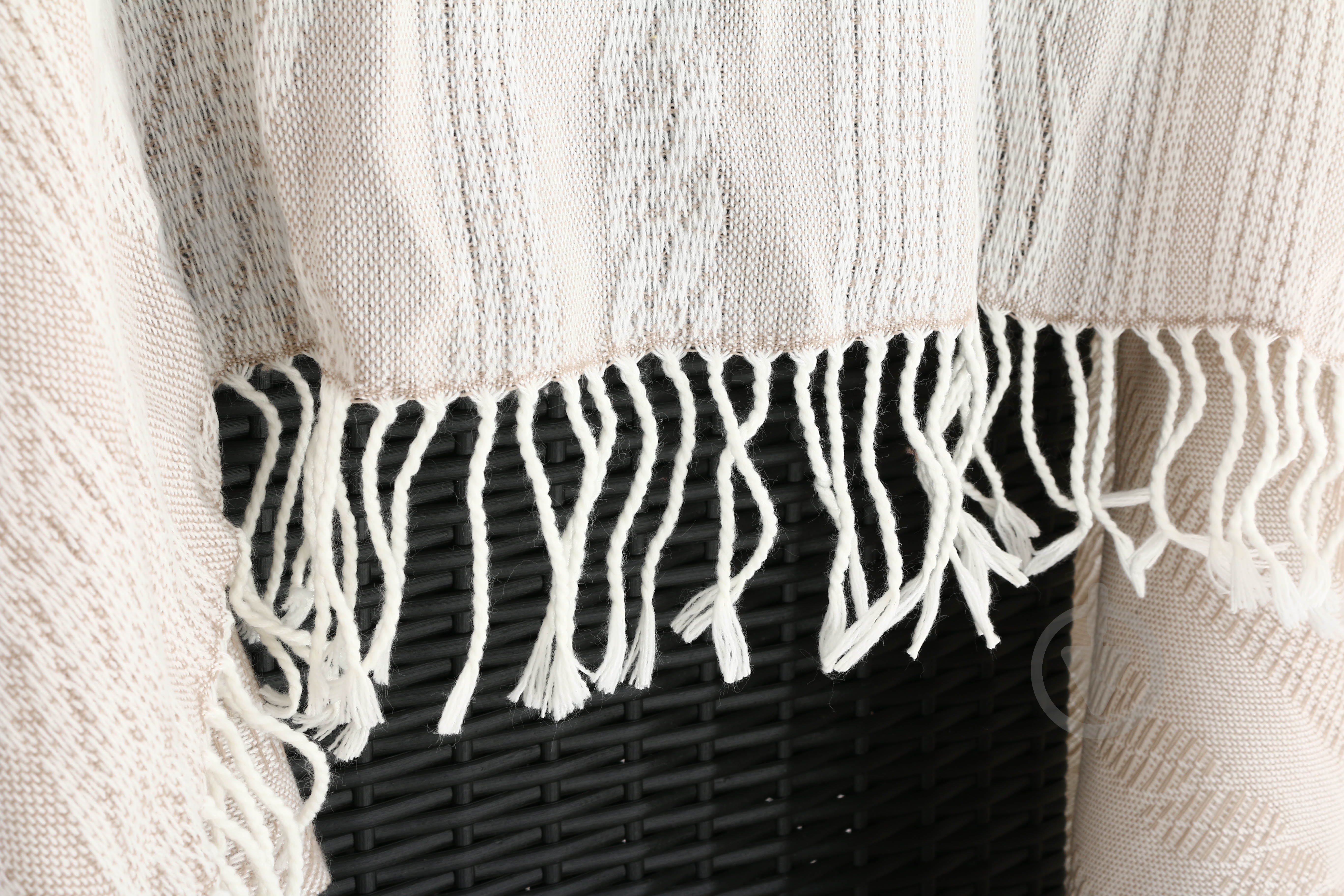 Плед Fontaine taupe 130x170 см тауп Naf Naf - фото 2 Плед Fontaine taupe 130x170 см тауп Naf Naf - фото 2